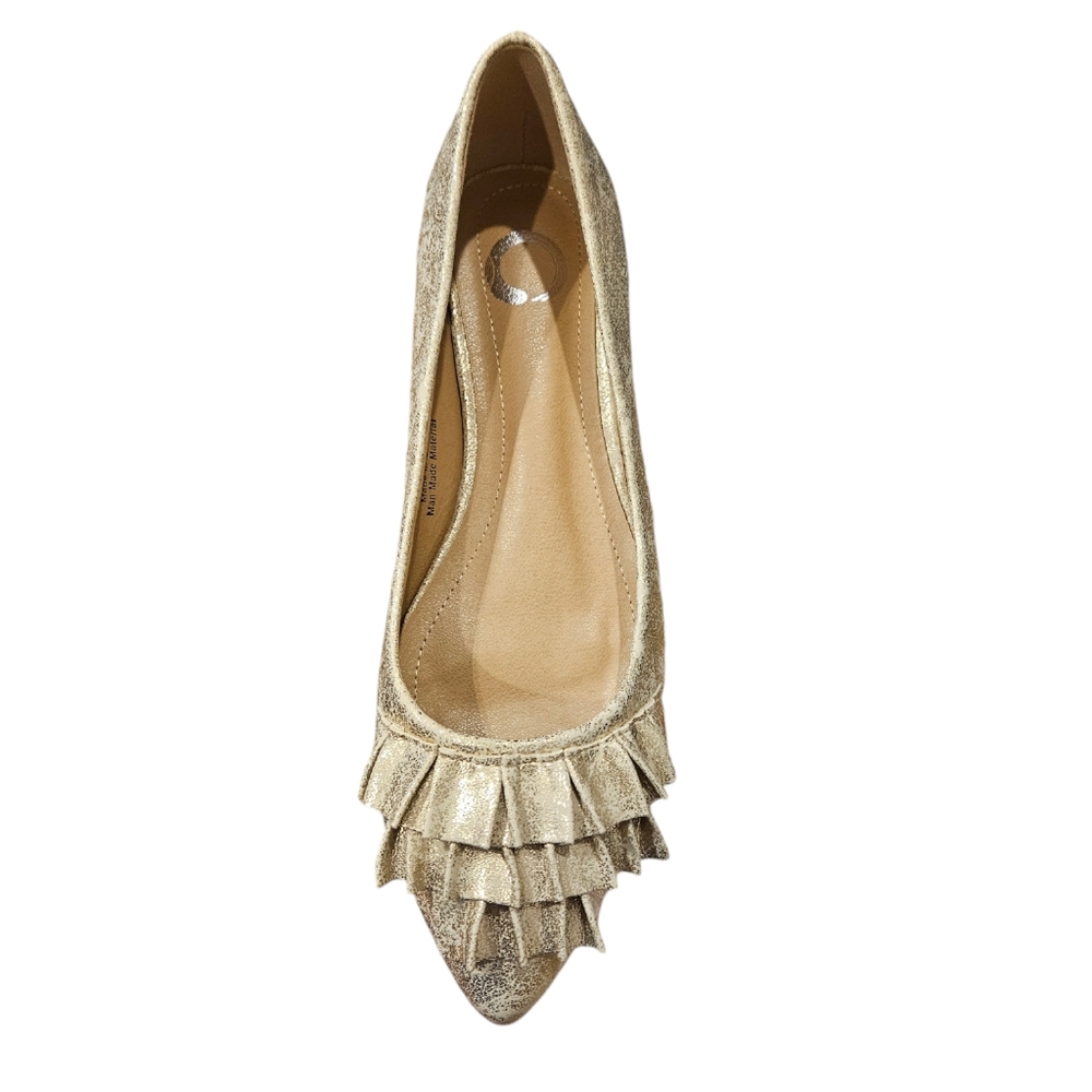 Journee Collection Womens Judy Slip On Pointed Toe Ballet Flats